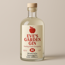 Eve’s Garden Gin kaufen – Fruchtiger Premium Gin aus Apfelbrand | Brennerei Merwald