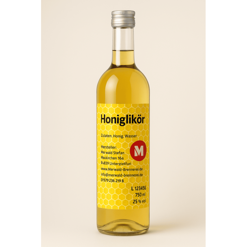 Honiglikör 0,75 l – 25 % vol | Honig Likör online kaufen